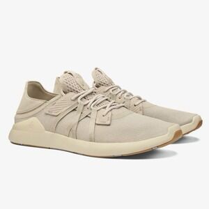 Olukai Holo Convertible Mesh Sneaker Men's Size 10.5 Shoes Beige Sand Off White